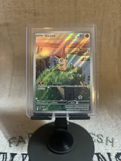 Victini Black Star Promo SVP208 NM+ Black Bolt White Flare Pokemon TCG Card - Image 1
