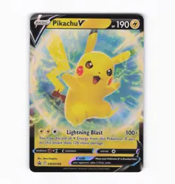 Pikachu V (SWSD) - SWSH198 Promo NM - Sword & Shield Promo Cards - Image 1