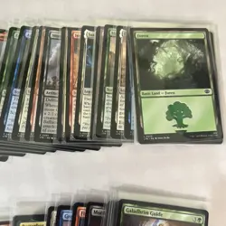 Lot of 279 MTG Magic Lord of the Rings LTR Cards including Regular and Foil Rare - Image 5