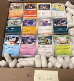 Pokemon TCG - 5400 Card Bulk Lot - Non-Holo Common/Uncommon ONLY - Various Sets - Image 1