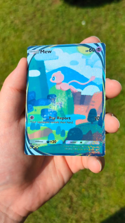 Mew proxy pocket card app tcg full art Genetic Apex set - Image 2