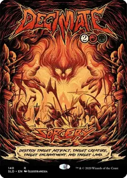 Decimate - Extended Art Secret Lair LP MTG - Image 1