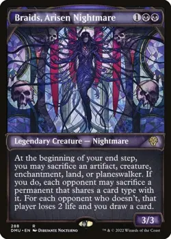 Braids, Arisen Nightmare - Showcase DMU LP MTG - Image 1
