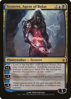 Tezzeret, Agent of Bolas MBS LP MTG - Image 1