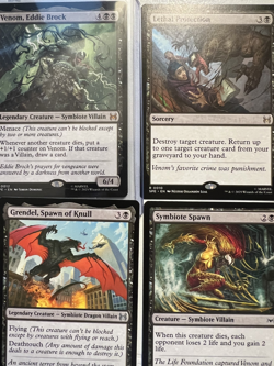 Venom, Eddie Brock + BONUS | Marvel's Spider-Man: Eternal | Magic MTG | Black - Image 1