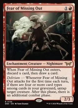 Fear of Missing Out DSK LP MTG - Image 1