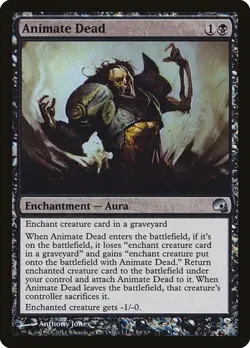 Animate Dead - Foil Premium Deck Series: Graveborn LP MTG - Image 1