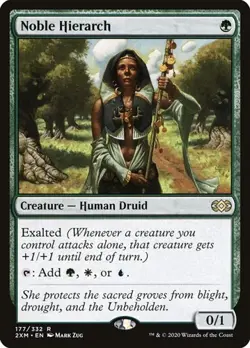 Noble Hierarch - Foil Double Masters LP MTG - Image 1