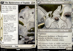 Magic the Gathering -MTG- The Restoration of Eiganjo/Architect of Restoration - Image 1