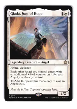 Giada, Font of Hope R Foundations 141 NM MTG Magic - Image 1