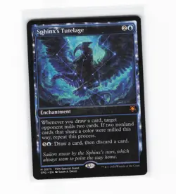 Sphinx's Tutelage (Showcase) - Special Guests (SPG) Mythic Magic MTG - Image 1