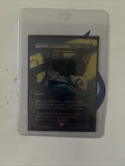 Knowby’s Incantation Evil Dead Secret Lair Foil Mtg - Image 1