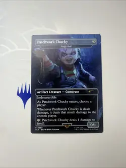 Patchwork Chucky No foil Magic The Gathering Stuffy Doll Secret Lair NM - Image 2