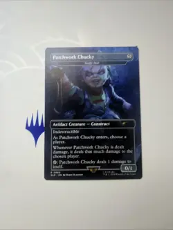 Patchwork Chucky No foil Magic The Gathering Stuffy Doll Secret Lair NM - Image 3