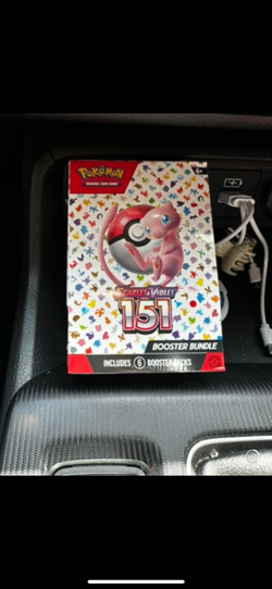 Pokemon TCG Scarlet & Violet 151 Booster Bundle Sealed New (6 packs) - Image 1