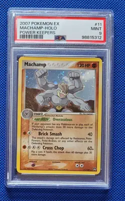 2007 Pokemon EX Machamp Holo #11/108 Power Keepers PSA 9 💎 📈🔥 - Image 1