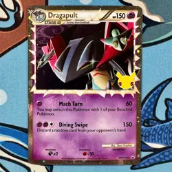 Dragapult Prime 25th Anniv SWSH132 Black Star Promo Holo | Pokemon NM English - Image 2