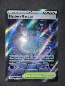 Mystery Garden (Full Art) 172/132 Ultra Rare Pokemon Mega Evolution - Image 1