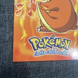1999 Topps Pokemon the First Movie #04 Charmander - Stage 1 Evolution #E4 - Image 5