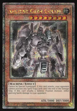 Ancient Gear Golem - RA03-EN151 - Quarter Century Secret Rare - Yugioh US - Image 1