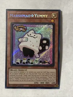Yugioh! 1x Marshmao☆Yummy DOOD-EN024 Secret Rare 1st Ed NM - Image 1