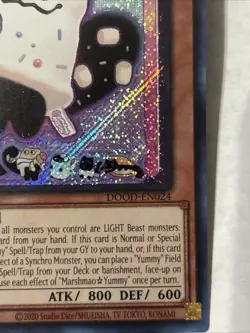 Yugioh! 1x Marshmao☆Yummy DOOD-EN024 Secret Rare 1st Ed NM - Image 3