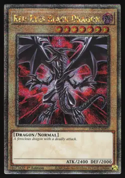 Red-Eyes Black Dragon - RA03-EN081 - Quarter Century Secret Rare - Yugioh US - Image 1