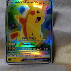 pokemon cards ash's pikachu basic - Image 1
