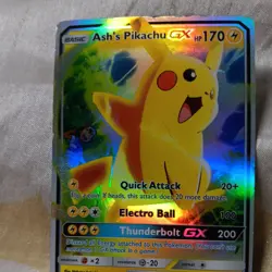 pokemon cards ash's pikachu basic - Image 4