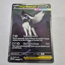 MEGA ABSOL EX 180/132 SIR MEGA EVOLUTIONS Pokemon CARD - Image 1