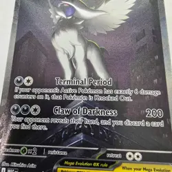 MEGA ABSOL EX 180/132 SIR MEGA EVOLUTIONS Pokemon CARD - Image 4