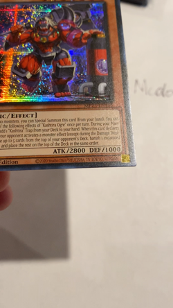 Kashtira Ogre MP23-EN165 - 1st ED - Dueling Heroes -PSR - NM/M (1 Card Per Order - Image 2