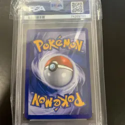 Pokemon Card Reverse Crosshatch Holo Milotic C 35/147 PSA 9 MINT League Promo - Image 2