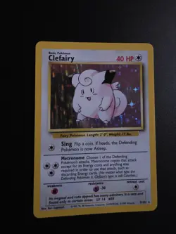 Pokemon - Clefairy Holo - 5/102 - Base Set - Rare Card - WOTC NM-LP - Image 1