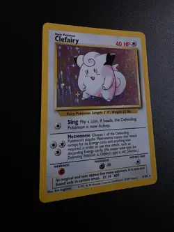 Pokemon - Clefairy Holo - 5/102 - Base Set - Rare Card - WOTC NM-LP - Image 2