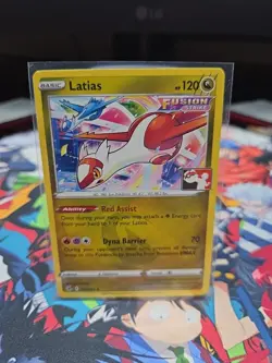 Latias Pokemon Prize Pack Series 2 Promo Stamped Pokemon Card NM - Image 1