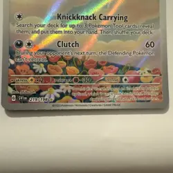 Pokemon TCG Scarlet & Violet Bombirdier Illustration Rare Holo Card 219/198 - Image 2