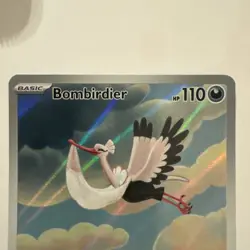Pokemon TCG Scarlet & Violet Bombirdier Illustration Rare Holo Card 219/198 - Image 4
