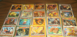 POKEMON 35 CARD FIRE ENERGY TYPE CHARACTER LOT INCLUDES 1 EX OR GX OR 'V' CARD - Image 2