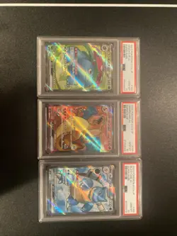 PSA 10 CHARIZARD VENUSAUR BLASTOISE ex SR sv2a Set Pokemon Card 151 Sequential - Image 1