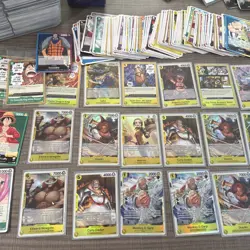 One Piece Card Game English INVESTMENT LOT of 1800+ Cards LGND, SR,C, Holo,R + - Image 3