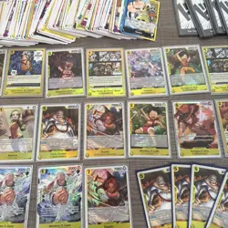 One Piece Card Game English INVESTMENT LOT of 1800+ Cards LGND, SR,C, Holo,R + - Image 5
