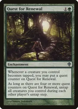 MTG Quest for Renewal Worldwake U 110/145 (LIGHTLY PLAYED) - Image 1
