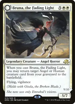 MTG Bruna, the Fading Light Eldritch Moon R 15/205 (LIGHTLY PLAYED) - Image 1