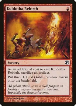 MTG Kuldotha Rebirth Scars of Mirrodin C 96/249 (LIGHTLY PLAYED) - Image 1