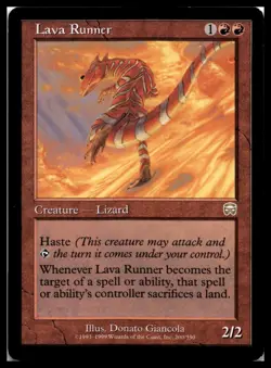 Lava Runner Mercadian Masques Magic the Gathering MTG Lightly played - Image 1
