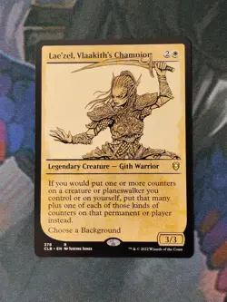 Lae'zel, Vlaakith's Champion - Showcase | 7% Off 2+ | Baldur's Gate | NM | MTG - Image 1