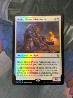 White Plume Adventurer - Foil | 7% Off 2+ | Baldur's Gate | NM | MTG - Image 1