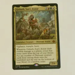 Gishath, Sun's Avatar The Lost Caverns of Ixalan Regular - Image 1