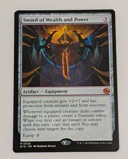 Sword of Wealth and Power Outlaws of Thunder Junction: the Big Score Regular NM - Image 1